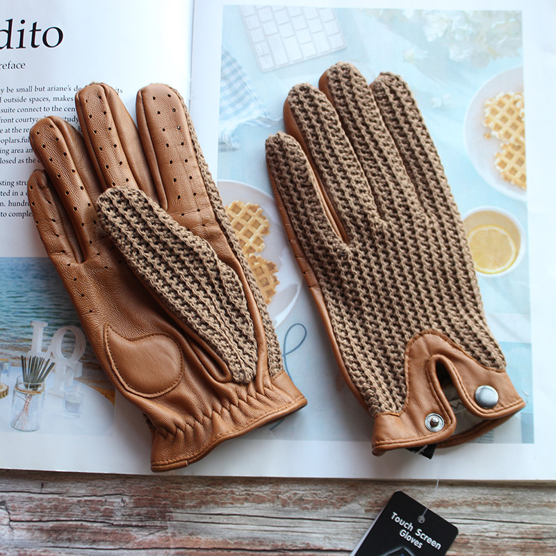 High Quality New Leather Men's - Leather Driving Glove recension och pris
