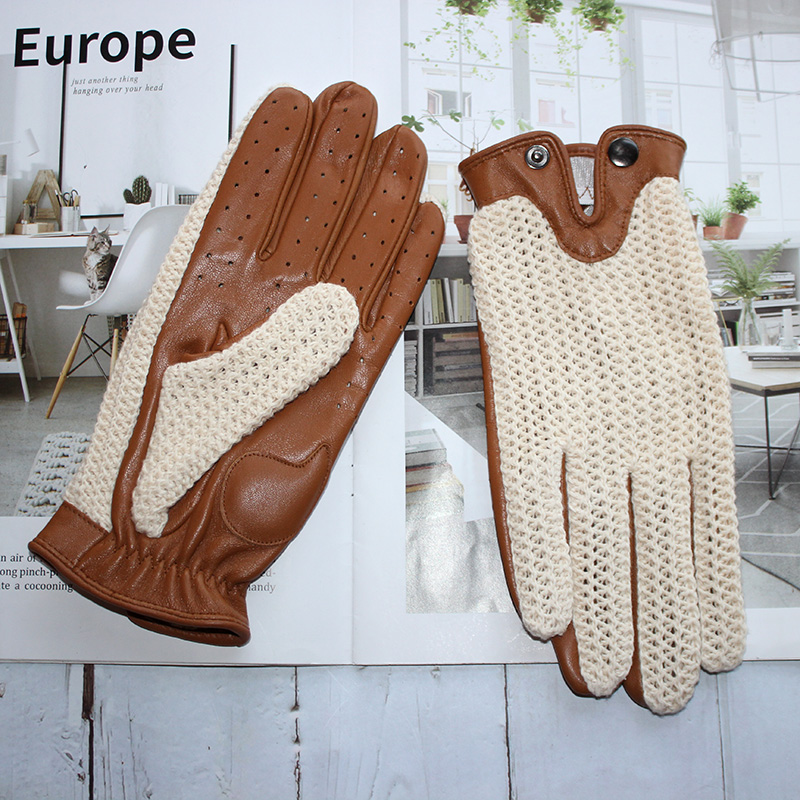 High Quality New Leather Men's - Leather Driving Glove recension och pris