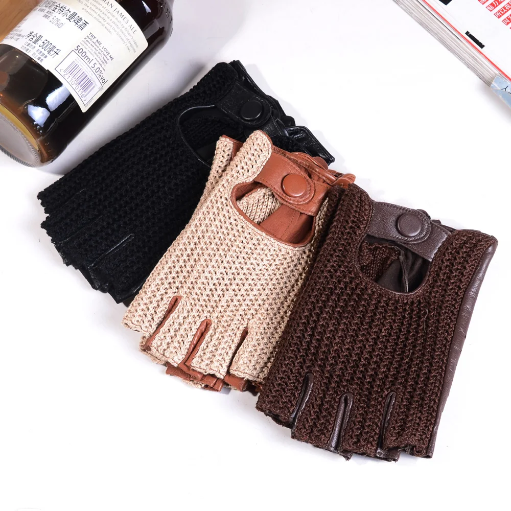Men's Genuine Leather Unlined  - Leather Driving Glove recension och pris