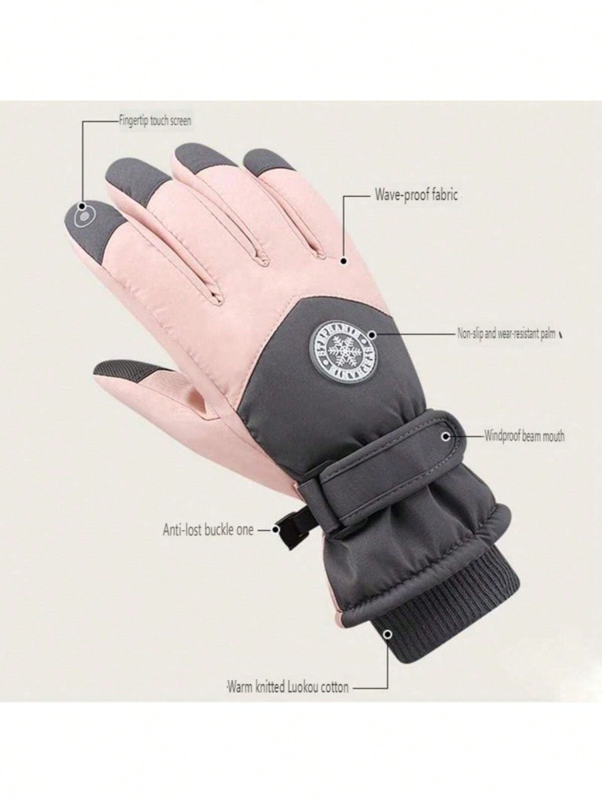 1 pcs Insulated Winter Ski Glo - Winter Glove Insulated recension och pris