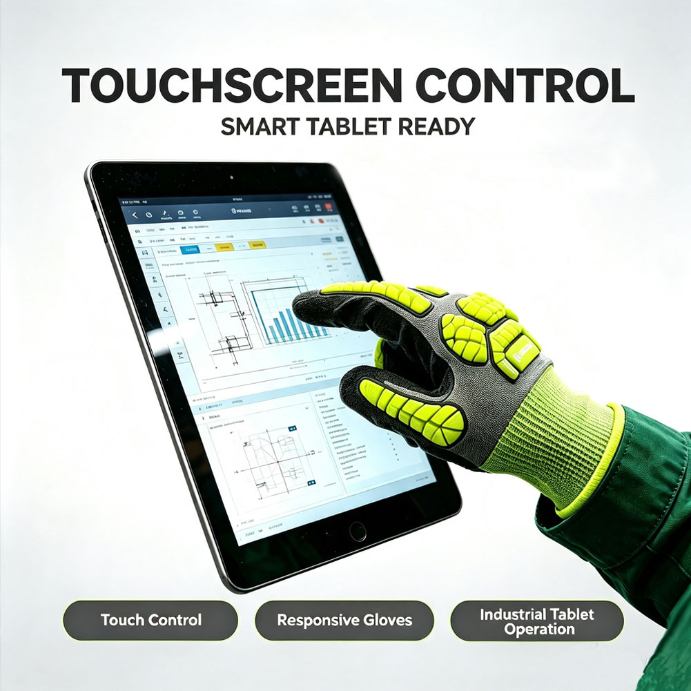 ANSI A5 Cut Resistant Safety W - Work Glove Impact recension och pris