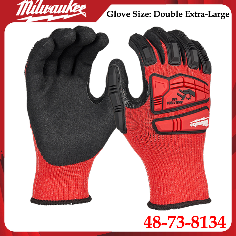 `Milwaukee 48-73-8134 XXL Impa - Work Glove Impact recension och pris